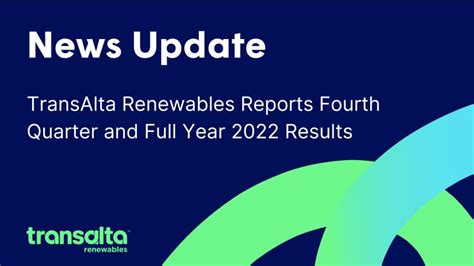 rntwt|TransAlta Renewables Reports Fourth Quarter and Full Year 2022 Results.
